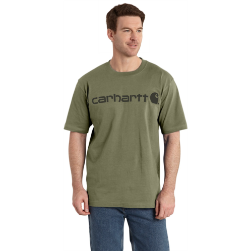 Carhartt Mens Short Sleeve Logo T-shirt Soft Sepia / Sepia