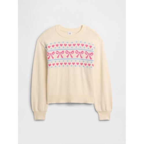 Gap Kids Relaxed Intarsia Sweater
