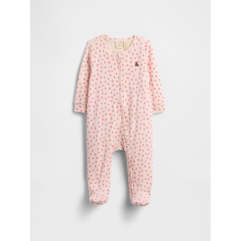 Gap Baby Print Two-Way Zip One-Piece