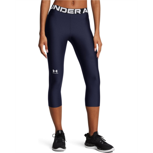 Womens Under Armour HeatGear 3/4 Leggings