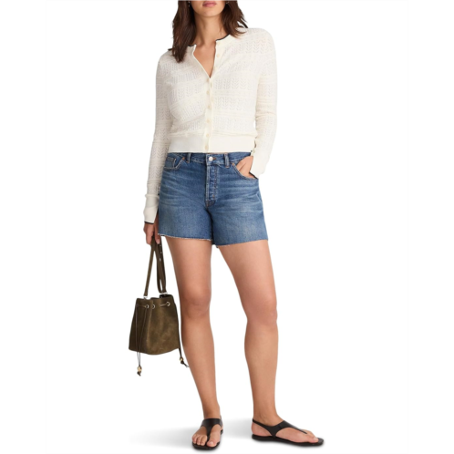 Womens Madewell Solid Everleigh Stitch Cardigan