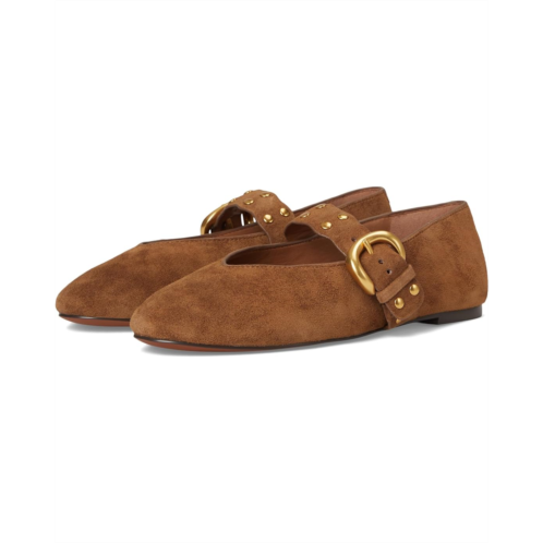 Womens Madewell Remy Mary Jane - Scallop Edge Suede