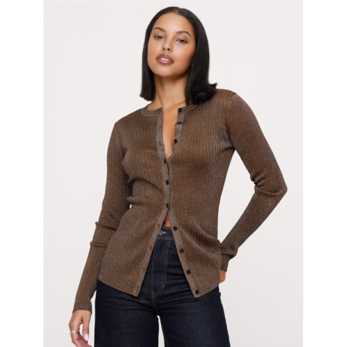 Bananarepublic Metallic Cardigan Sweater