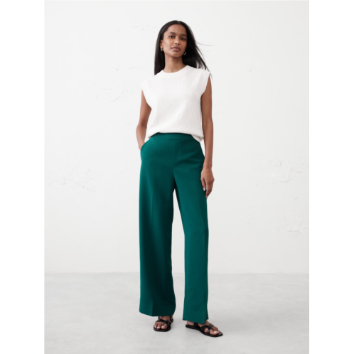 bananarepublic Hayden Crepe Wide-Leg Pant