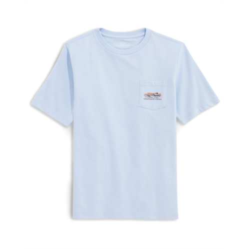 Vineyard Vines Kids Dockside Autumn Wakes Short Sleeve Tee (Toddler/Little Kids/Big Kids)