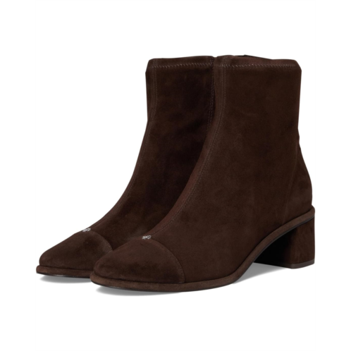 Womens Tory Burch Cap-Toe Heel Ankle Boot 50mm