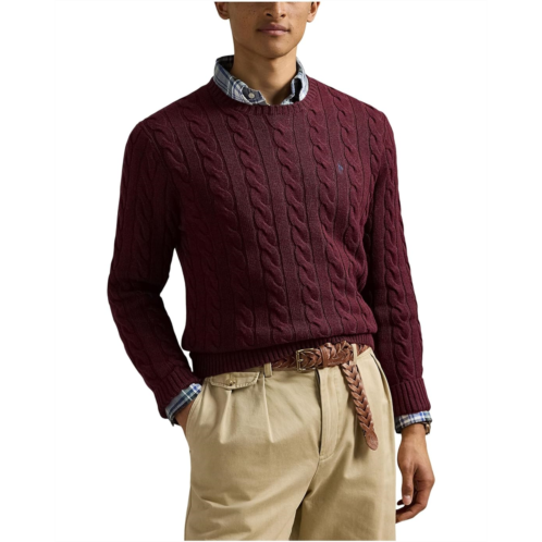 Mens Polo Ralph Lauren Cable-Knit Cotton Sweater