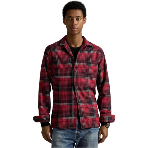 Mens Polo Ralph Lauren Classic Fit Plaid Performance Camp Shirt