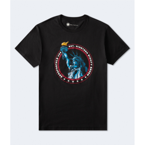 Aeropostale liberty circle graphic tee