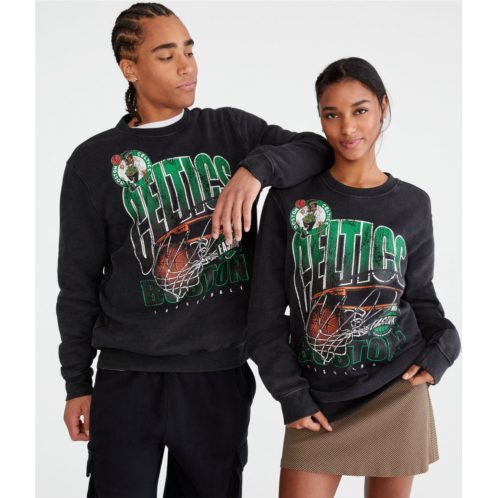 Aeropostale boston celtics net crew sweatshirt