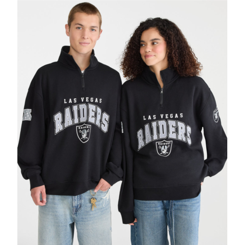 Aeropostale las vegas raiders quarter-zip sweatshirt