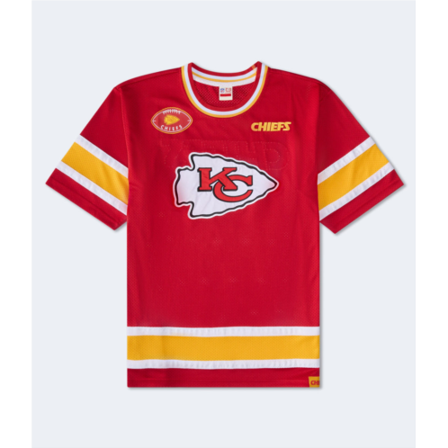 Aeropostale kansas city chiefs football mesh top
