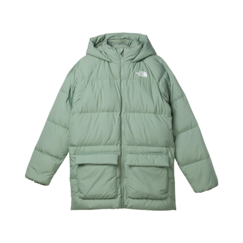 The North Face Kids North Down Fleece-Lined Short Parka (Little Kid/Big Kid)