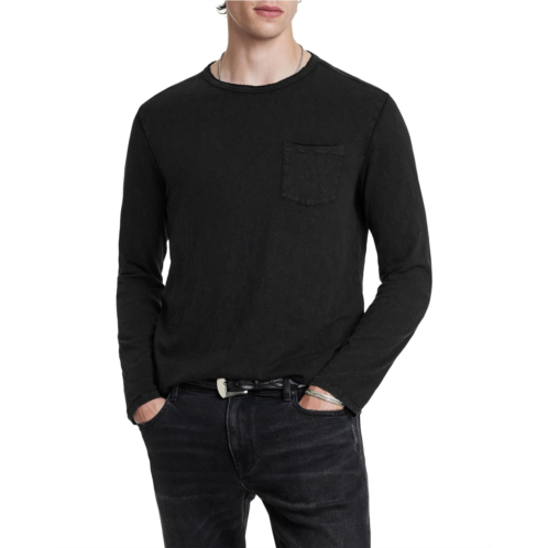 Mens John Varvatos Sid Long Sleeve Tee K6393W24