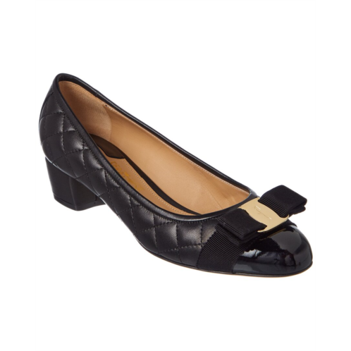Salvatore Ferragamo ferragamo vara quilted leather pump