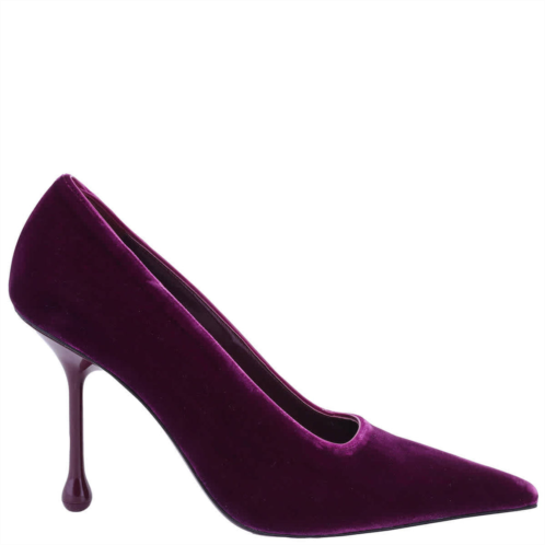 Jimmy Choo ixia 95 pointed-toe velvet pumps