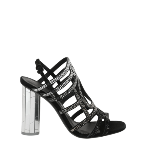 Salvatore Ferragamo florenza crystal-embellished slingback heel sandals