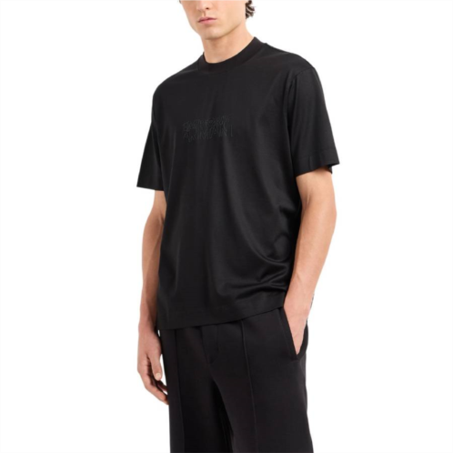 Emporio Armani stencil effect logo t-shirt