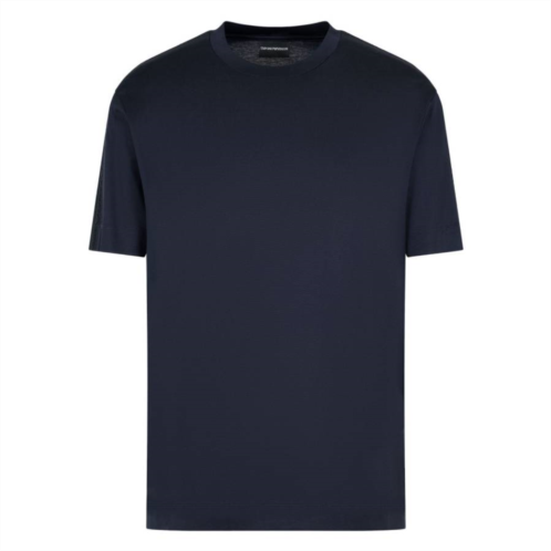 Emporio Armani logo tape lyocell-blend t-shirt