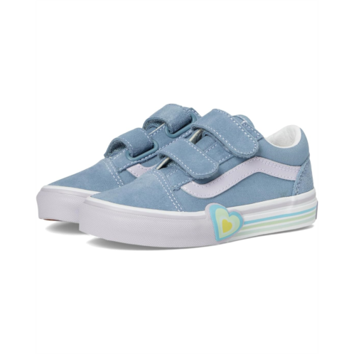 Vans Kids Old Skool V Heart (Little Kid)