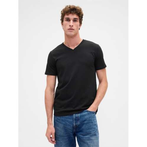 Gap Cotton Jersey V-Neck T-Shirt