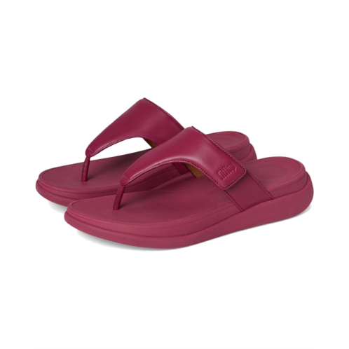 Womens FitFlop F-Mode Go Adjustable Flatform Toe-Post Sandals