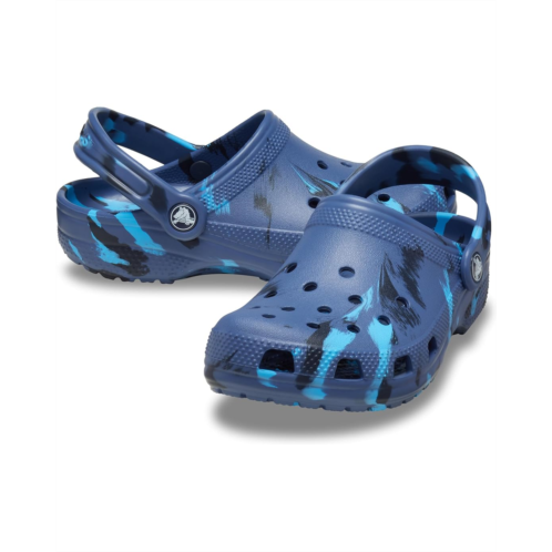 Crocs Kids Classic Marbled Tie-Dye Clog (Little Kid/Big Kid)