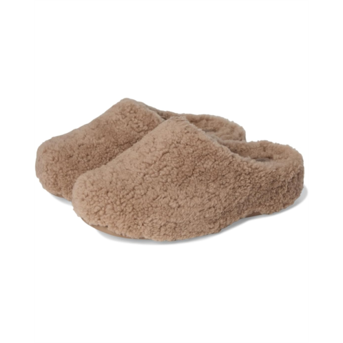 Womens FitFlop Shuv Curly-Shearling Clogs