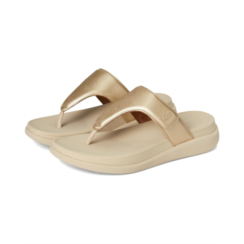 Womens FitFlop F-Mode Go Adjustable Flatform Toe-Post Sandals