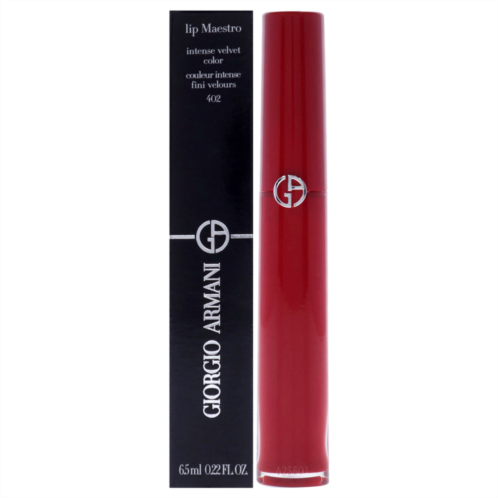 Giorgio Armani lip maestro intense velvet color - 402 chinese lacquer by for women - 0.22 oz lipstick