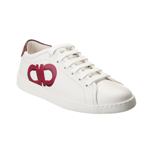 Salvatore Ferragamo ferragamo brandy leather sneaker