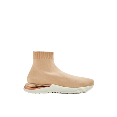 Salvatore Ferragamo ferragamo ninette womens sneakers beige