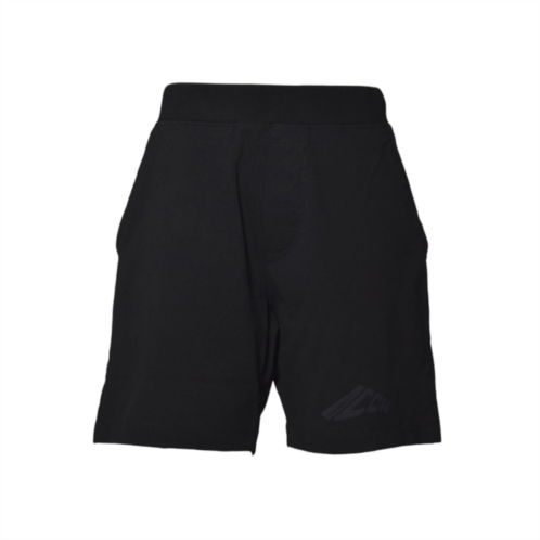 Dsquared2 black cotton icon new generation bermuda shorts