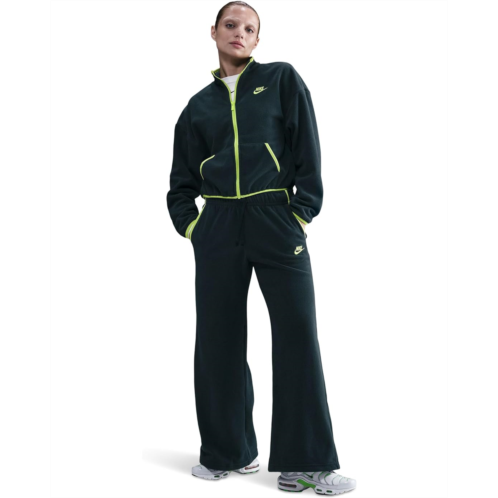 Womens Nike Sportswear Club Fleece Cozy Mid-Rise Wide Pants
