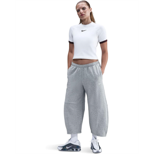 Womens Nike Sportswear Phoenix Fleece Barrel Leg Pants