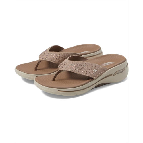 Womens SKECHERS Go Walk Arch Fit Sandal - Daz