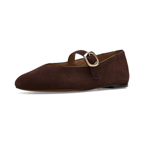 Womens Madewell Remy Mary Jane - Puffy Buckle Suede