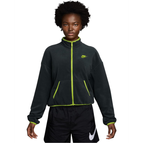 Womens Nike Sportswear Club Fleece Loose Cozy Track Jacket