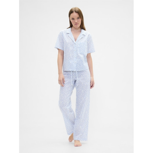 Gap Print Poplin PJ Pants