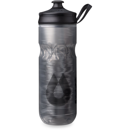 HydraPak Polar Sport 24 oz Water Bottle Black / Multi
