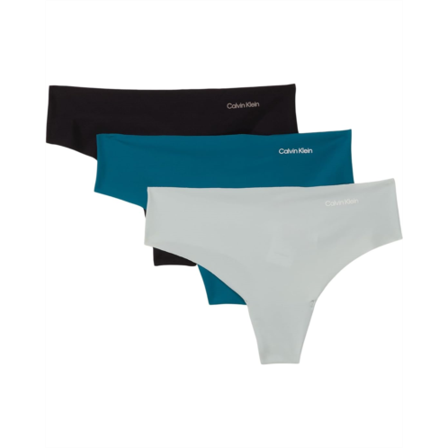 Womens Calvin Klein Underwear Invisibles 3-Pack Thong
