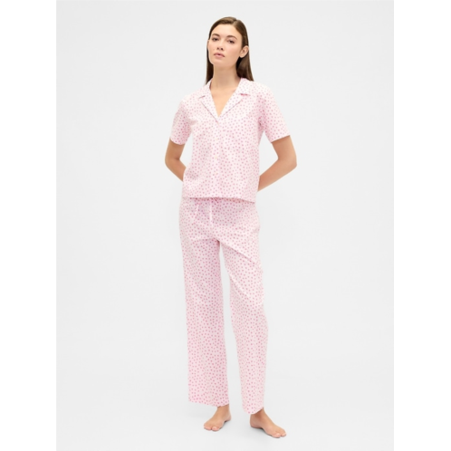 Gap Print Poplin PJ Pants