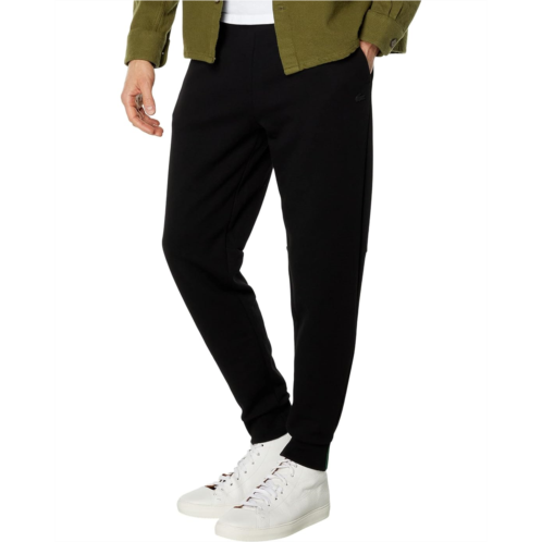 Mens Lacoste Solid Active Double Face Slim Joggers