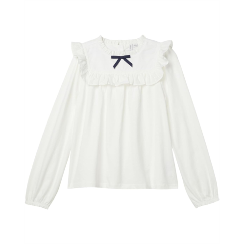 Janie and Jack Bow Collar Top (Toddler/Little Kids/Big Kids)