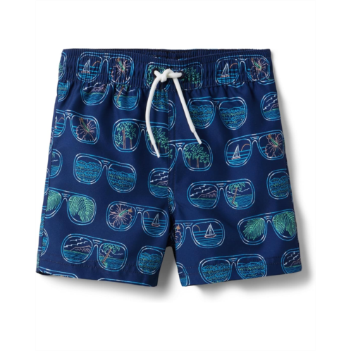 Janie and Jack Boys Sunglasses Print Swim Short (Toddler/Little Kid/Big Kid)