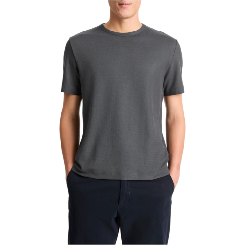 Vince Pima Pique Short Sleeve Crew
