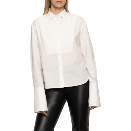 Womens Sanctuary New Era Tuxedo Shirt