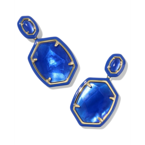 Kendra Scott Daphne Enamel Frame Drop Earrings