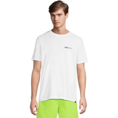 Mens Hurley Fern Gradient Short Sleeve