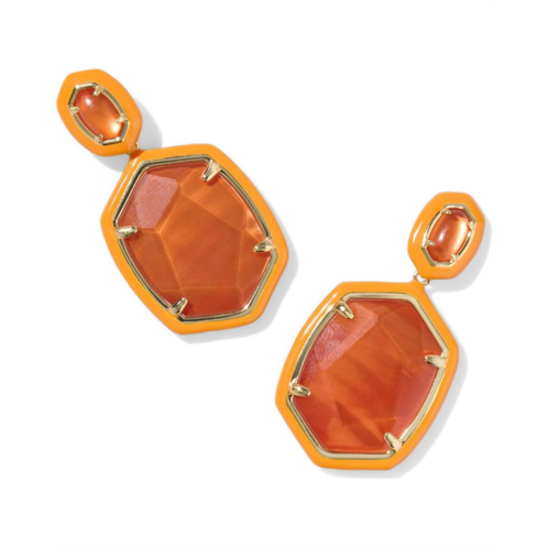 Kendra Scott Daphne Enamel Frame Drop Earrings